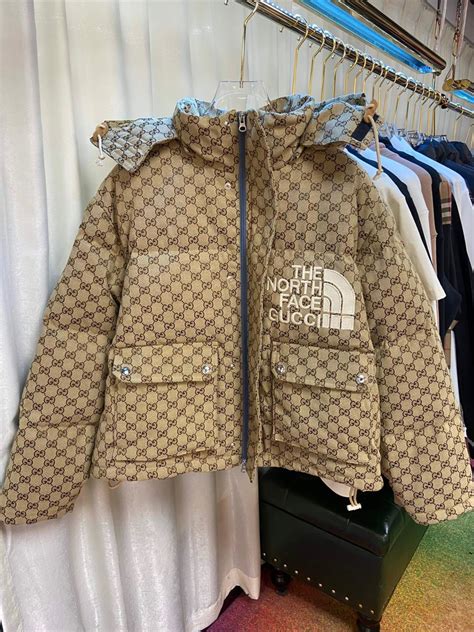 tnf gucci jacket|north face gucci tracksuit.